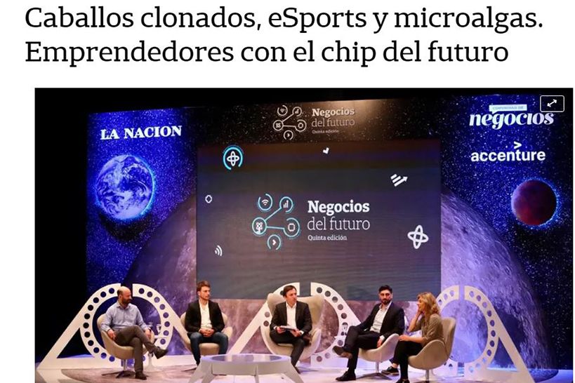 Cloned horses, eSports and microalgae. Entrepreneurs with the chip of the future